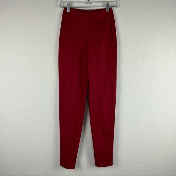 Lululemon Lab Zesty Auburn Red Nai Trouser Pant Size 2 - Picture 1 of 6
